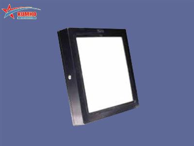 LED ceiling light with black border, 3 colors, 18W - Kumho