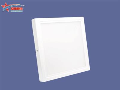 LED ceiling light with white border, 3 colors, 24W - Kumho